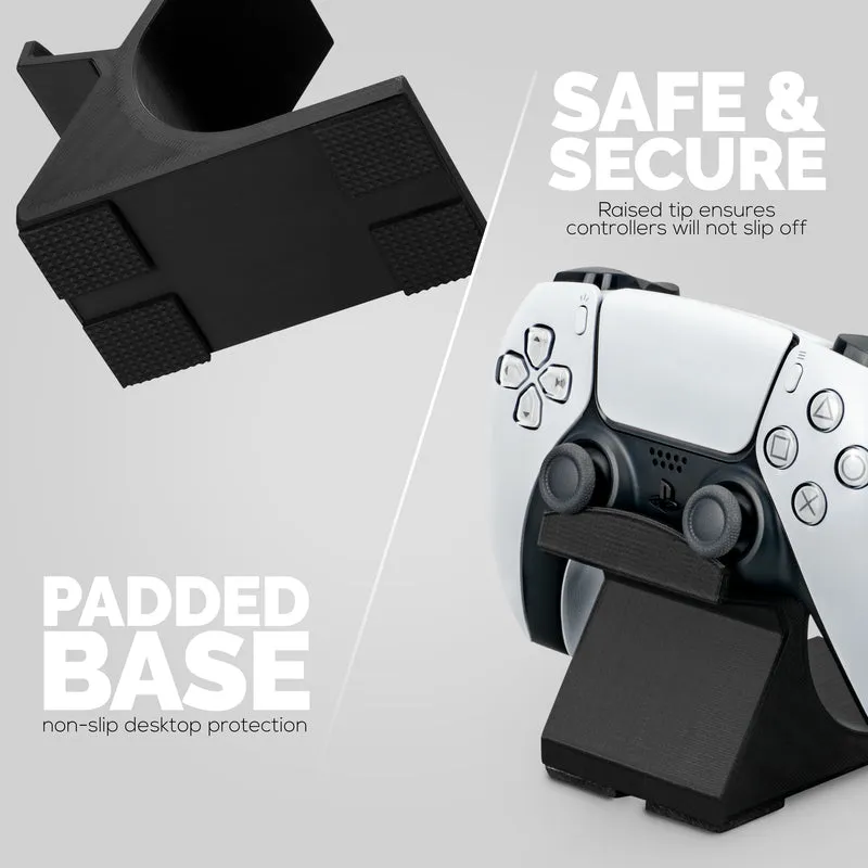 Supporto da tavolo per controller di gioco (confezione da 2) - Design universale per Xbox ONE, PS5, PS4, PC, Steelseries, Steam e altro, Riduci il disordine UGDS-05