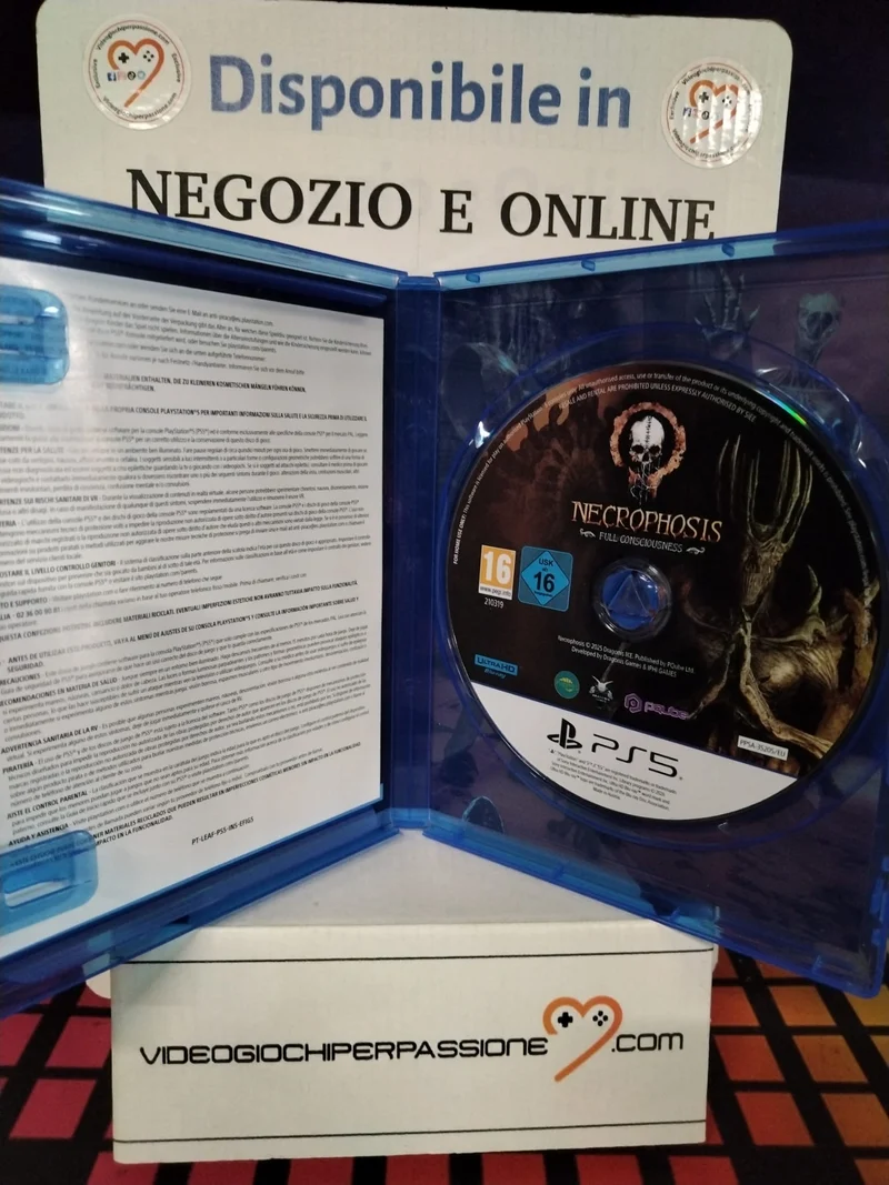 Necrophosis: Full Consciousness Playstation 5 (usato garantito)(con italiano)