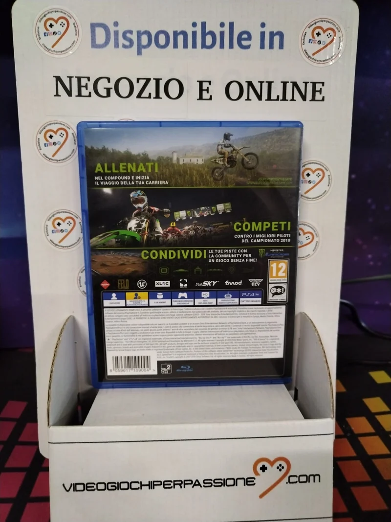 Monster Energy Supercross 2 - The Official Videogame PlayStation 4 (usato garantito)(ver. ita.)