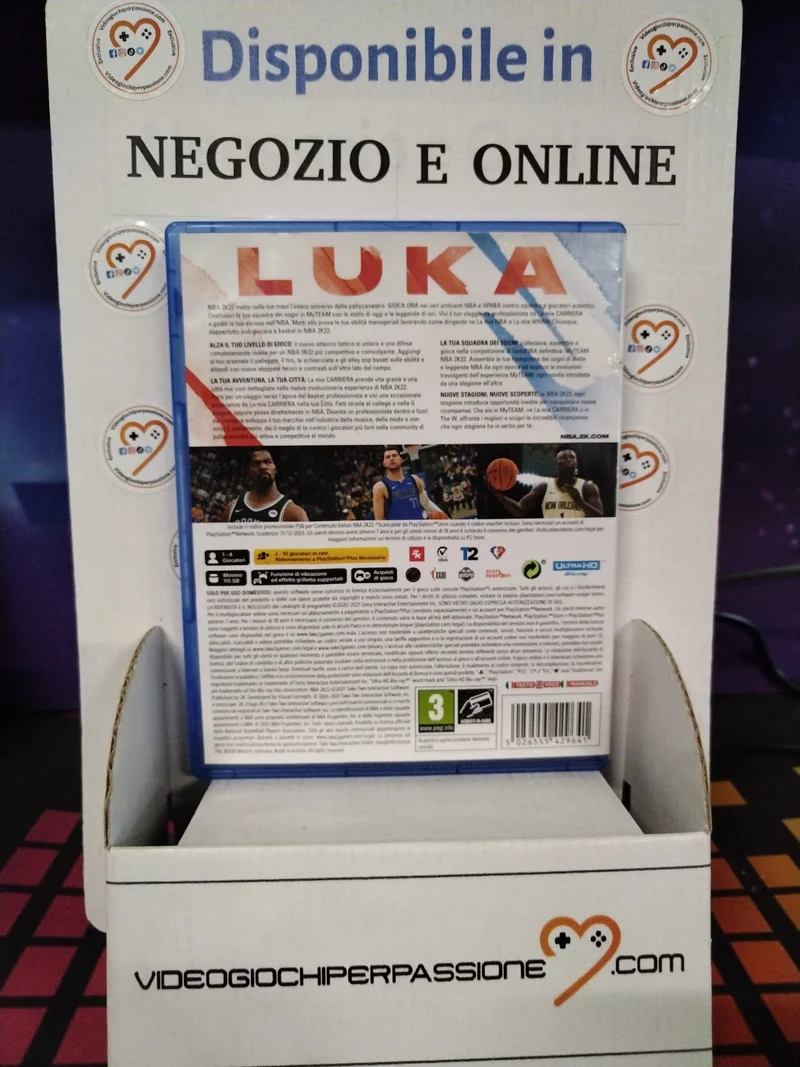 NBA 2K22 Playstation 5 (usato garantito)(ver. italiana)