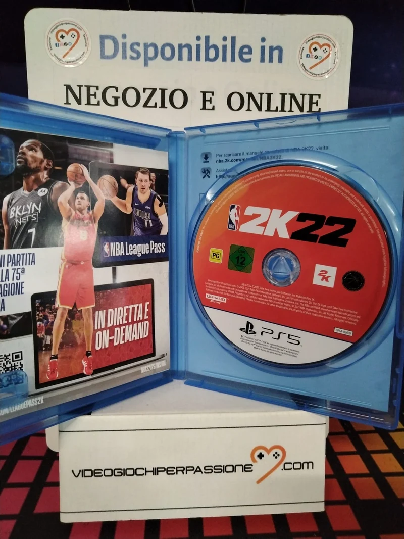 NBA 2K22 Playstation 5 (usato garantito)(ver. italiana)
