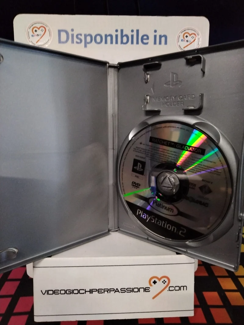 Ratchet Gladiator Platinum PlayStation 2 (usato garantito)(ver. italiana)(senza manuale)