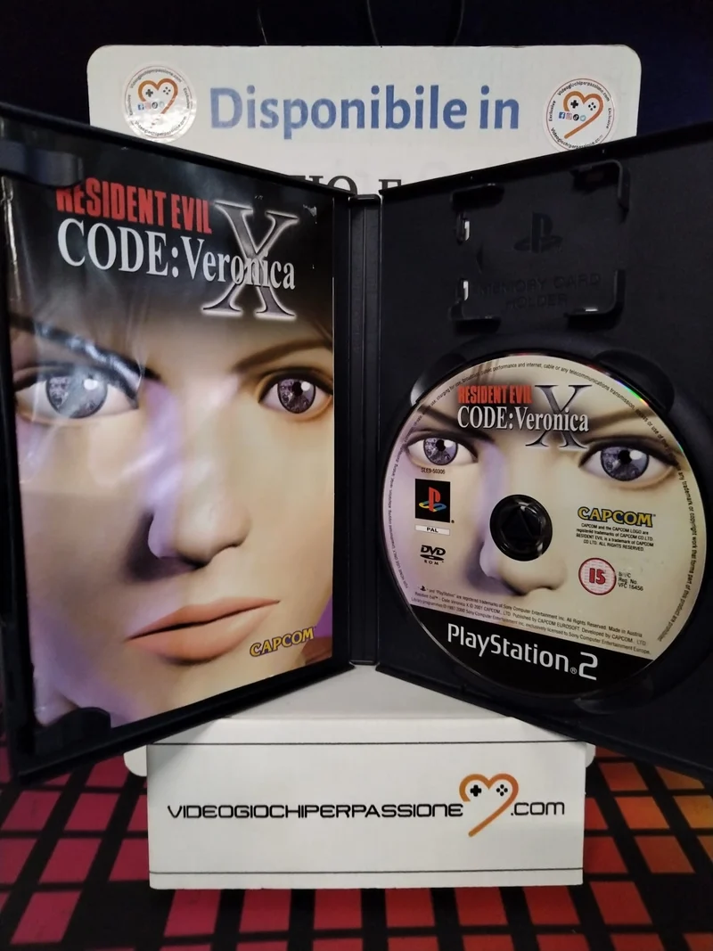Resident Evil Code Veronica X PS2 (usato garantito)(ver. europea)(senza demo)