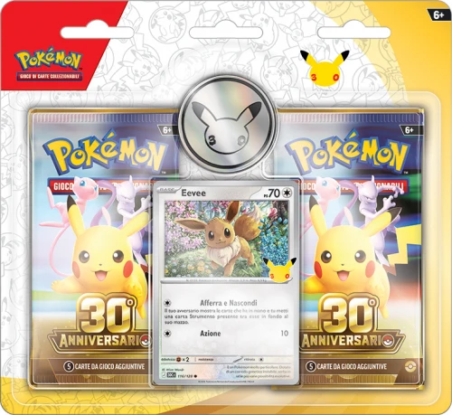 Pokemon ITA 30th Anniversario Blister 2 Buste
