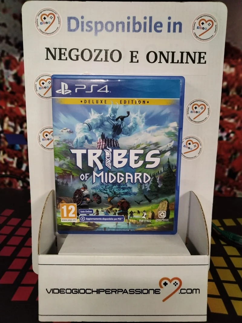 Tribes of Midgard Deluxe Edition Playstation 4 (usato garantito)(versione ita.)