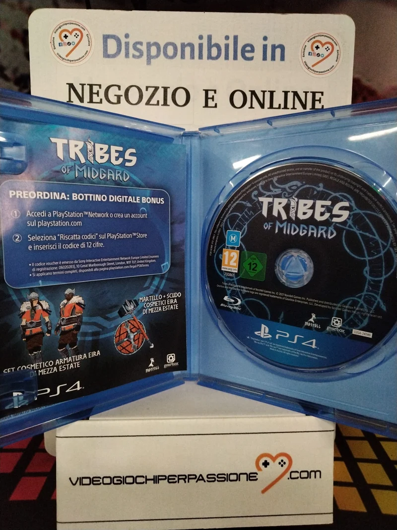 Tribes of Midgard Deluxe Edition Playstation 4 (usato garantito)(versione ita.)