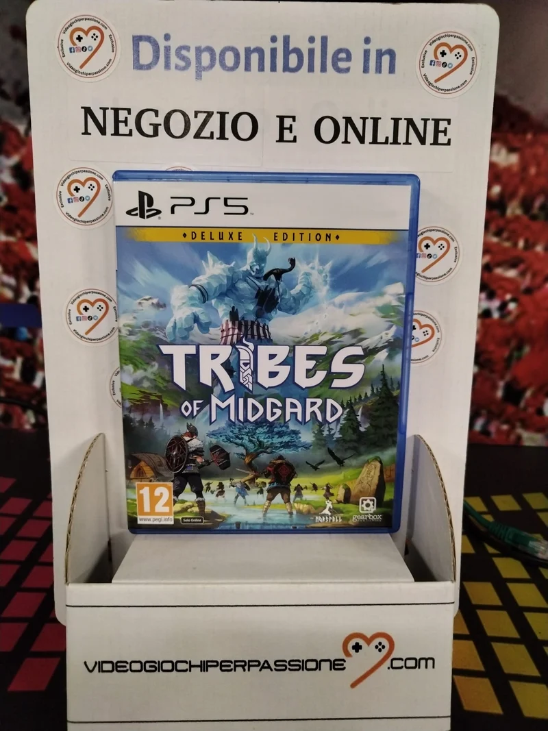 Tribes of Midgard Deluxe Edition Playstation 5 (usato garantito)(versione ita.)