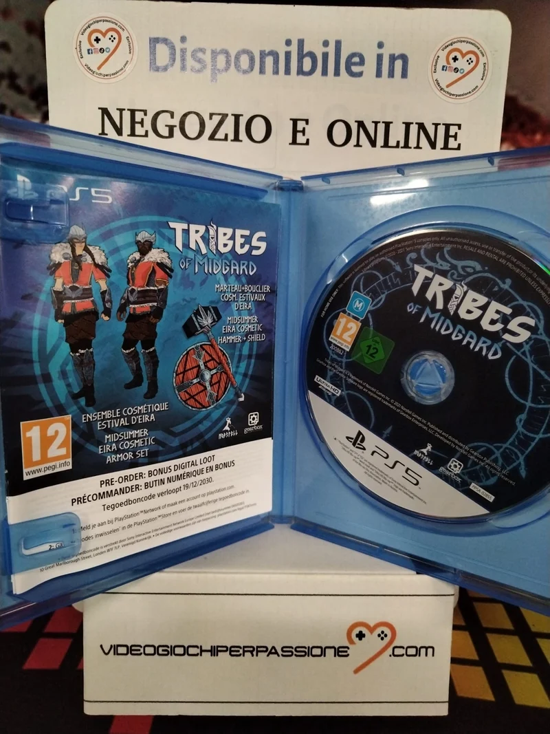 Tribes of Midgard Deluxe Edition Playstation 5 (usato garantito)(versione ita.)