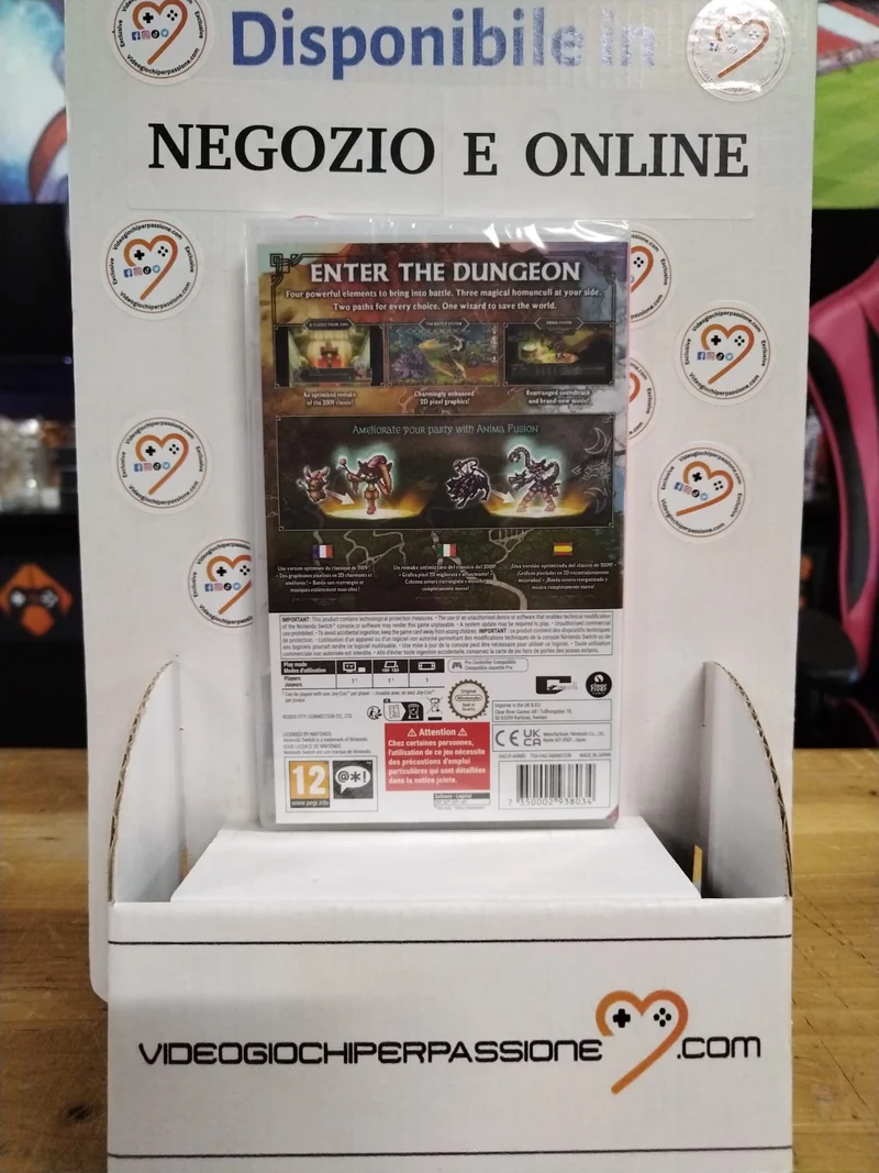 WiZmans World Re;Try Nintendo Switch Edizione Europea
