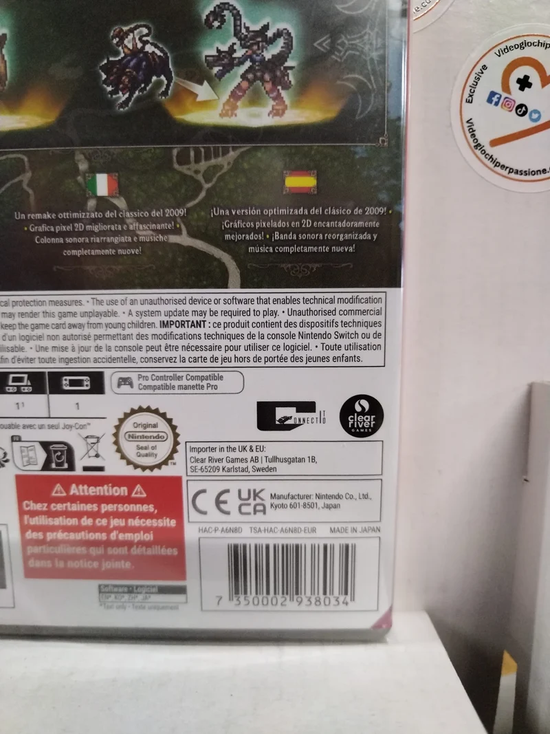 WiZmans World Re;Try Nintendo Switch Edizione Europea