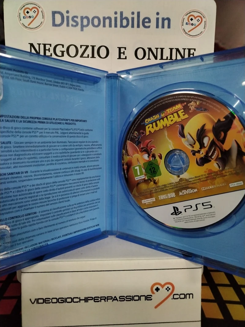 Crash Team Rumble - Deluxe Edition PS5 (usato garantito)(versione italiana)