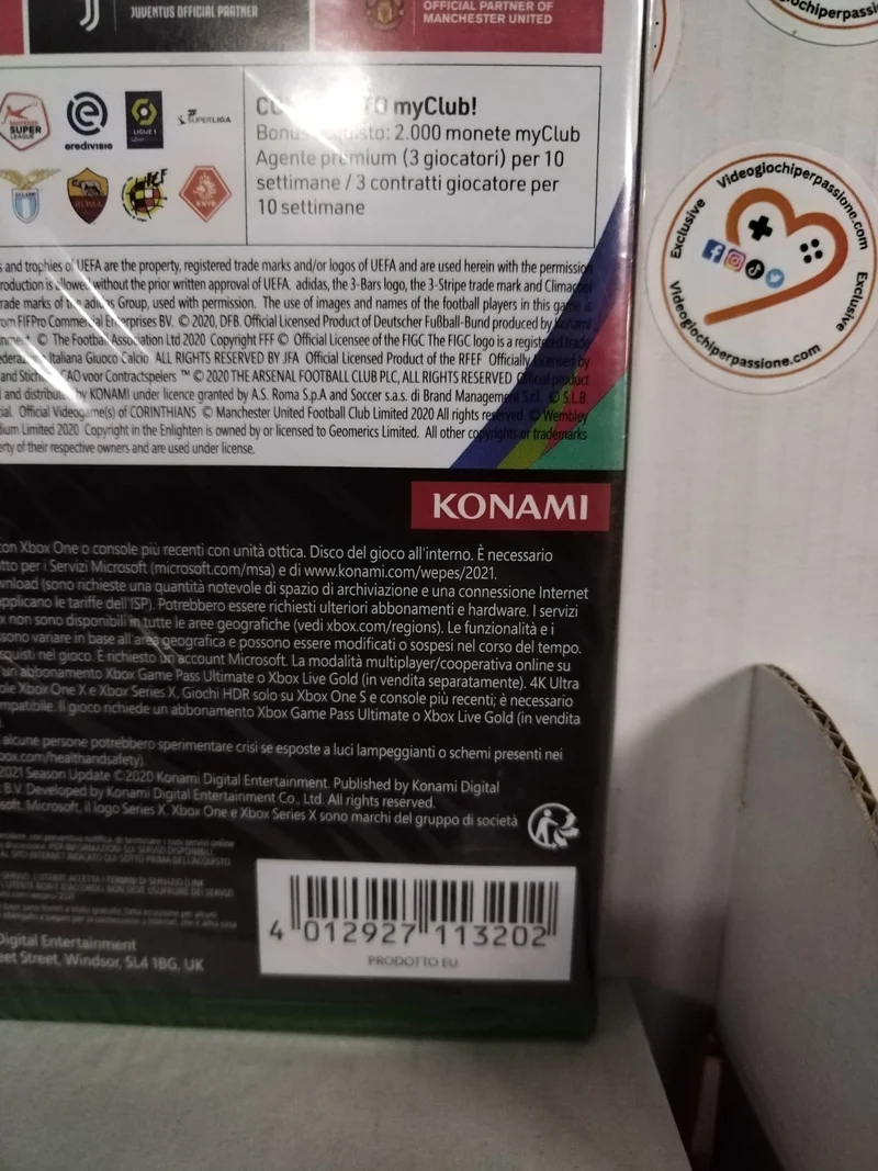 EFootball PES 2021 season Update Xbox One (versione ita.)