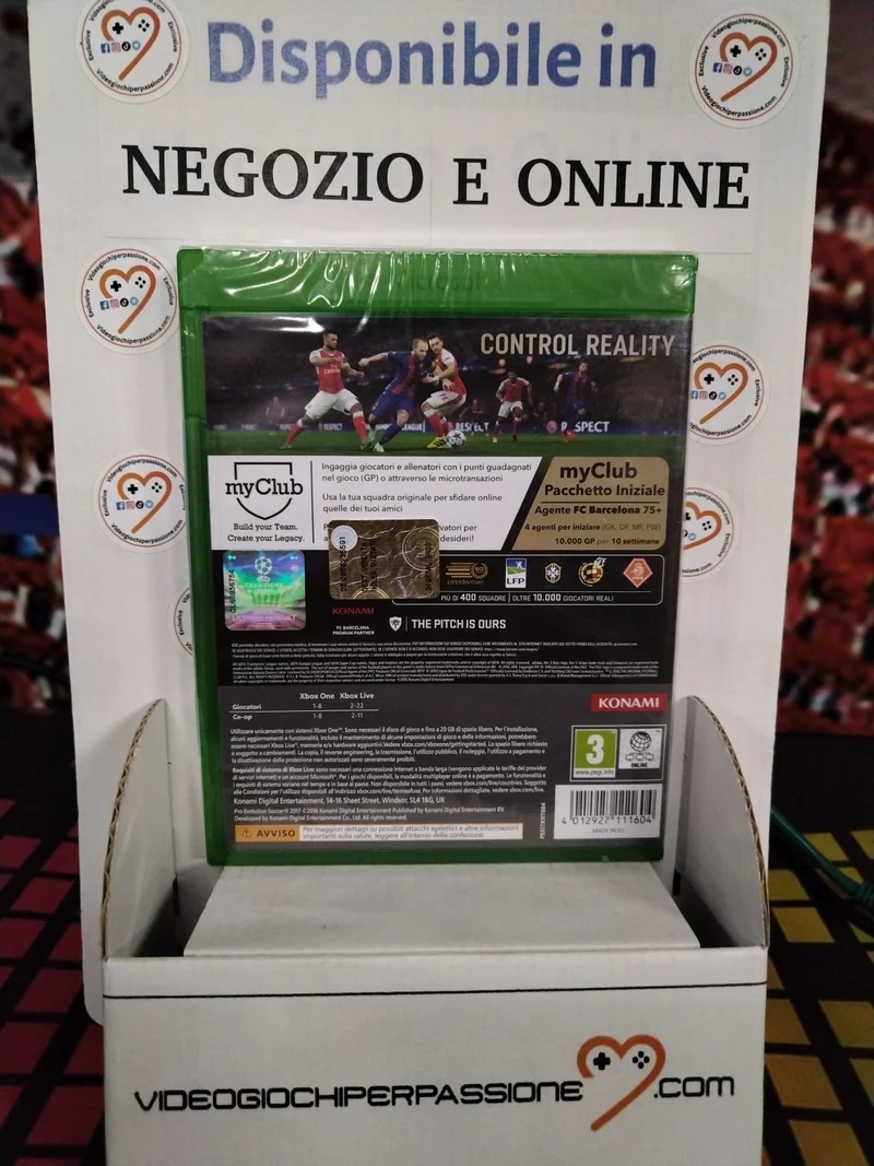 PES 2017 - Pro Evolution Soccer XBOX ONE (versione ita.)