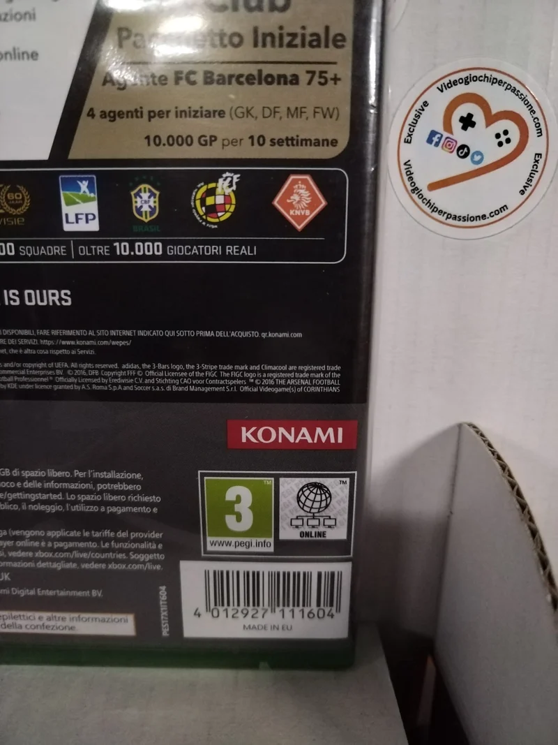 PES 2017 - Pro Evolution Soccer XBOX ONE (versione ita.)