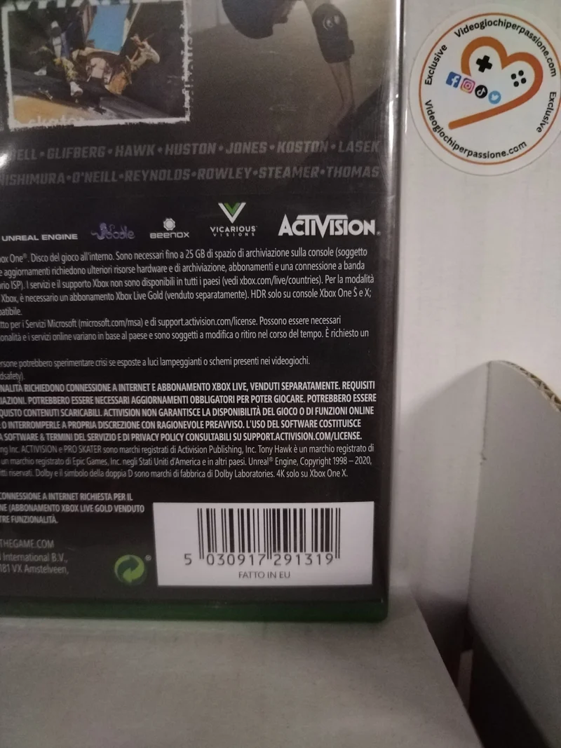 Tony Hawk´s Pro Skater 1+2 - Xbox One (versione ita.)
