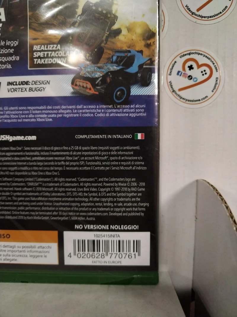 ONRUSH DAY ONE EDITION XBOX ONE (versione italiana)