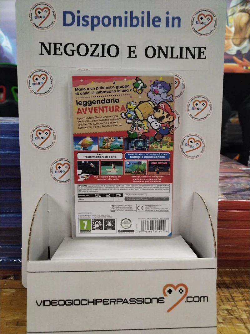 Paper Mario Il Portale Millenario nintendo switch (usato garantito)(versione italiana)