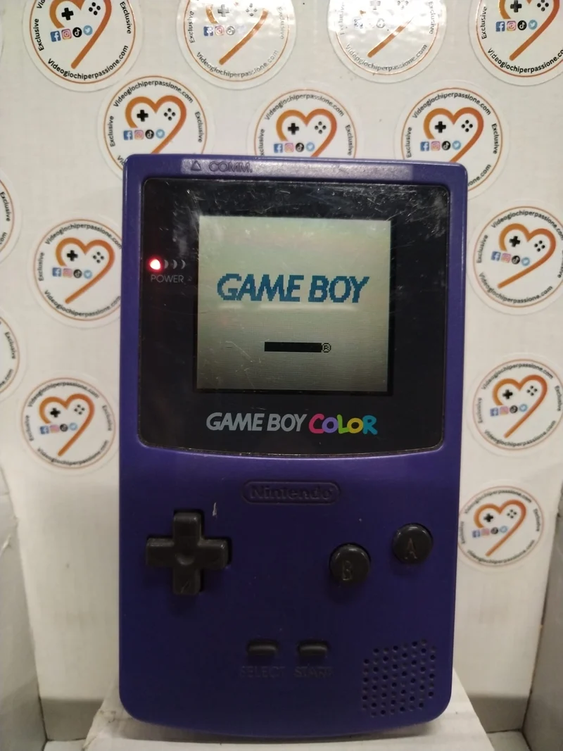 Console Game Boy Color Nintendo Viola (usato garantito)