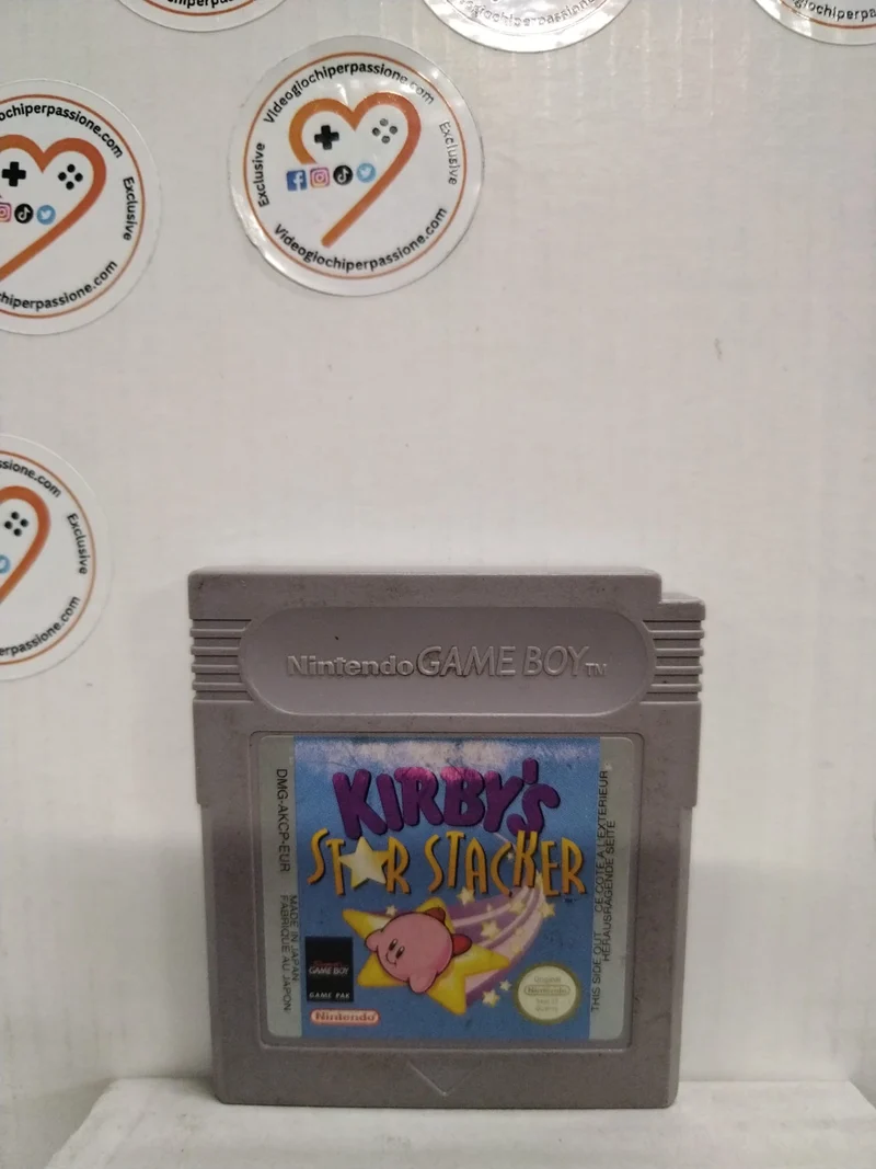 Kirby's Star Stacker Nintendo Game Boy (usato garantito)(solo cartuccia)