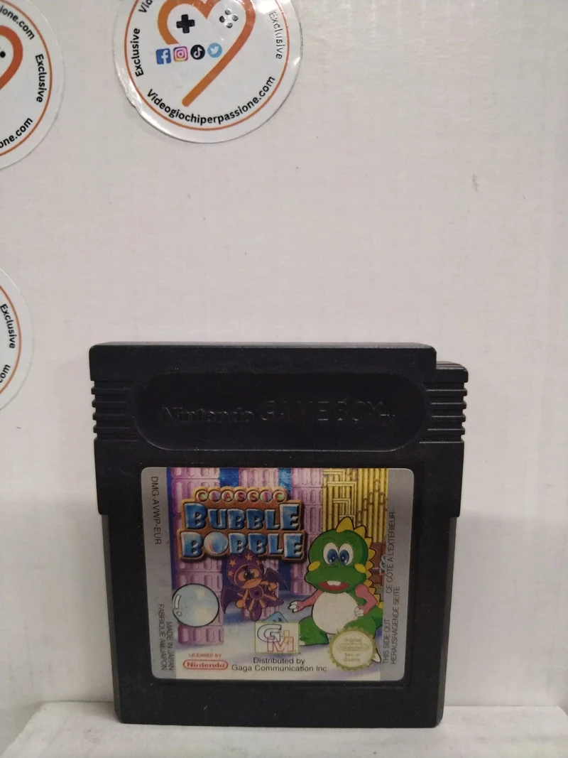 Classic Bubble Bobble -Nintendo Game Boy (usato garantito)