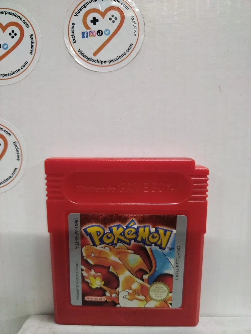 Pokemon Rosso Nintendo Game Boy (usato garantito)(versione italiana)(solo cartuccia)