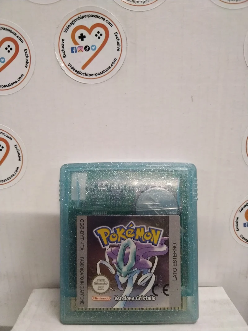 Pokémon Versione Cristallo - Nintendo Game Boy Color (usato garantito)(versione italiana)