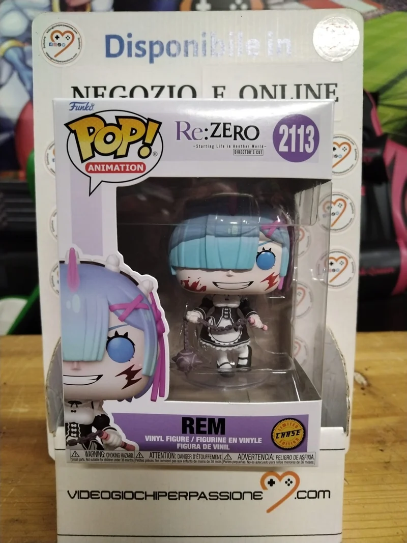 Funko Pop! Animazione: Re: Zero REM -2113 Variante Chase
