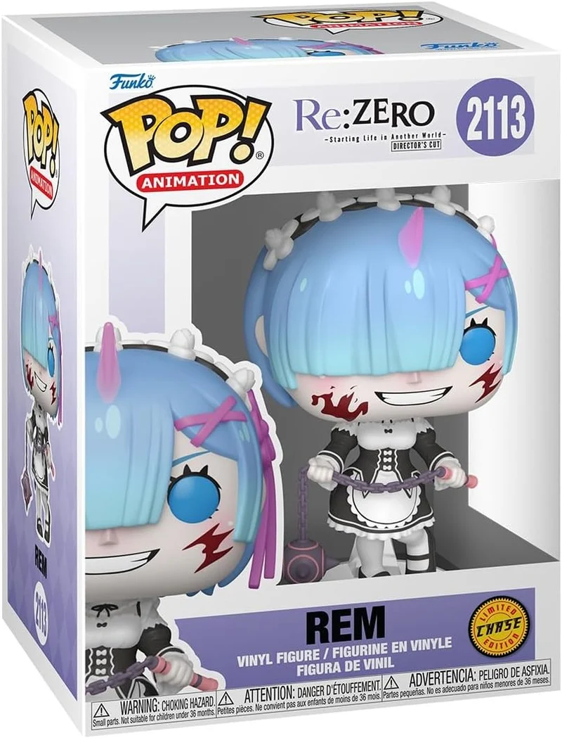 Funko Pop! Animazione: Re: Zero REM -2113 Variante Chase