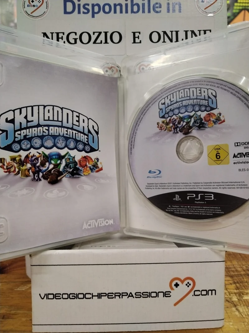 Skylanders - Spyro's Adventure PS3 (usato garantito)