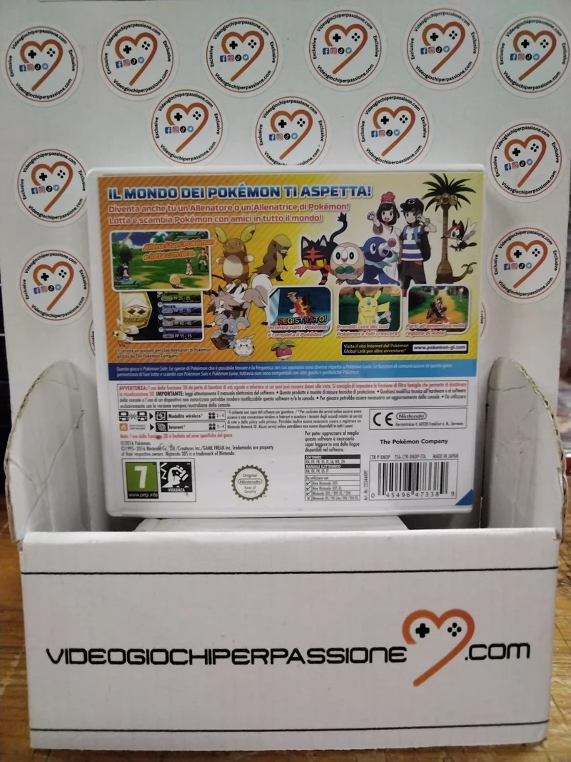 POKEMON SOLE NINTENDO 3DS (versione italiana) (usato garantito)