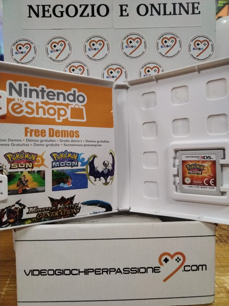 POKEMON SOLE NINTENDO 3DS (versione italiana) (usato garantito)