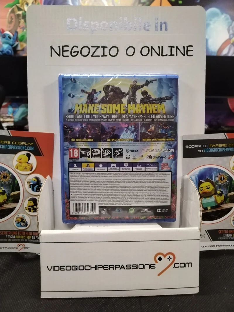Borderlands 3 Playstation 4 Edizione Regno Unito