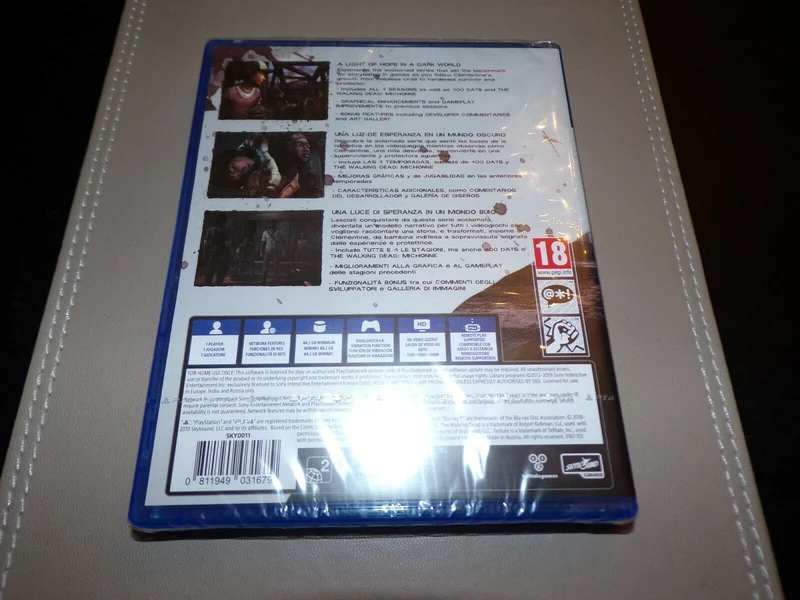 THE WALKING DEAD THE TELLTALE DEFINITIVE SERIES PS4 (versione europea )