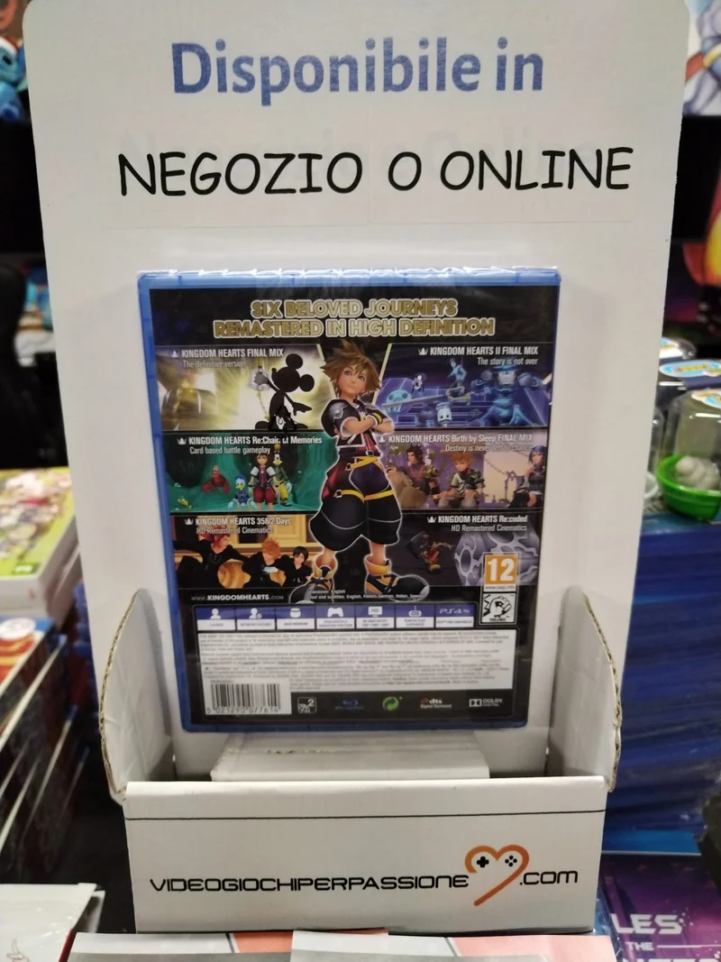 KINGDOM HEARTS -HD 1.5+2.5 REMIX- Playstation 4 (versione inglese)