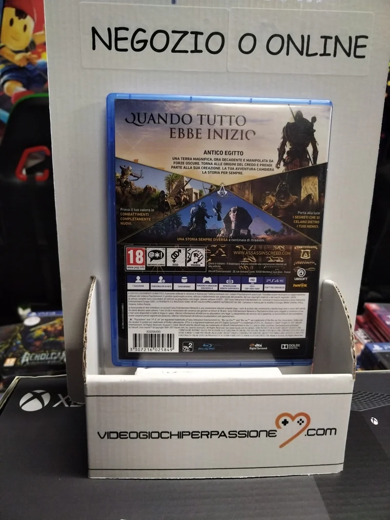 ASSASSIN'S CREED ORIGINS PS4 (versione italiana)