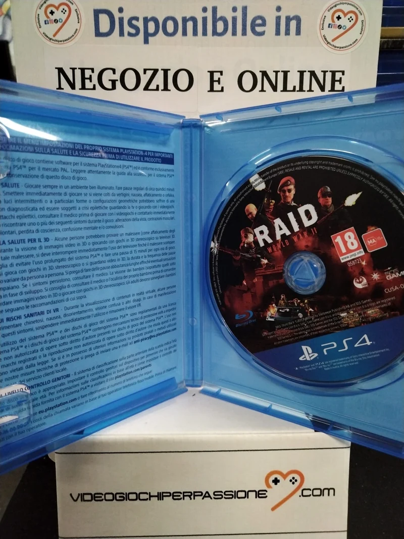 RAID WORLD WAR 2 PS4 (versione italiana)