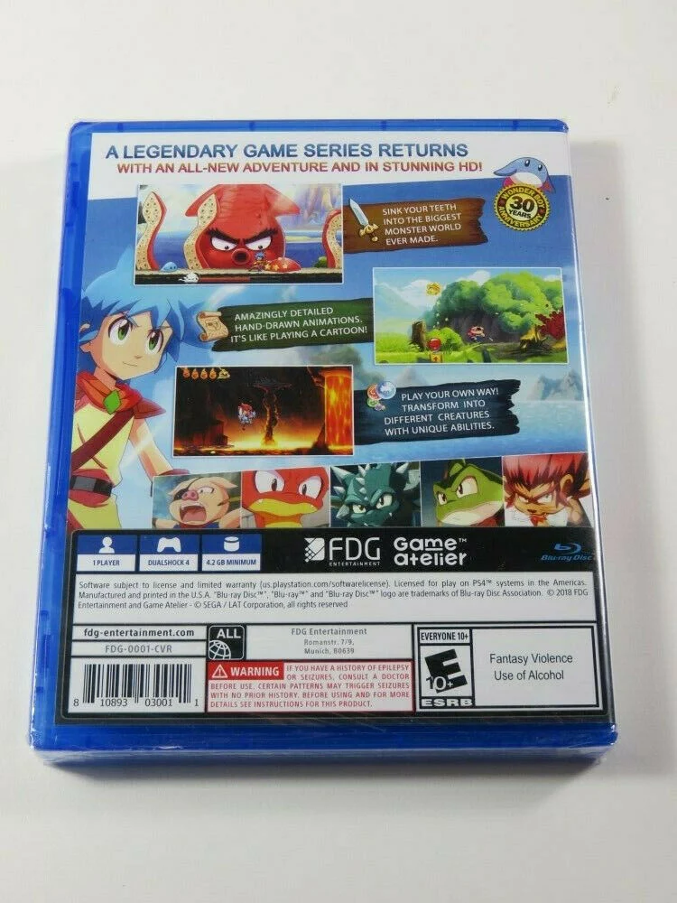 MONSTER BOY AND THE CURSED KINGDOM PS4 (versione americana)