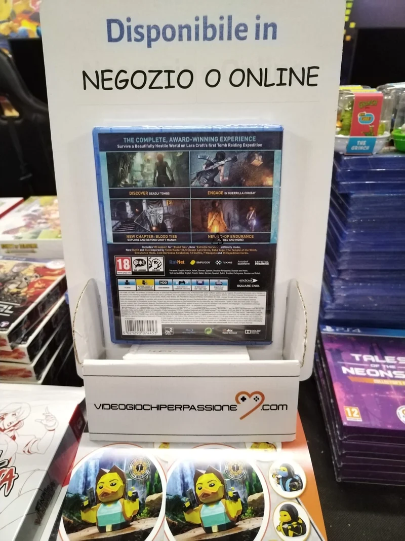 RISE OF THE TOMB RAIDER 22 YEAR CELEBRATION PS4 (versione inglese)