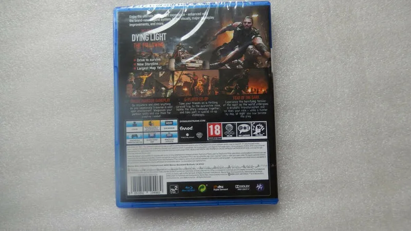 DYING LIGHT THE FOLLOWING ENHANCED RDITION PS4 (versione inglese)