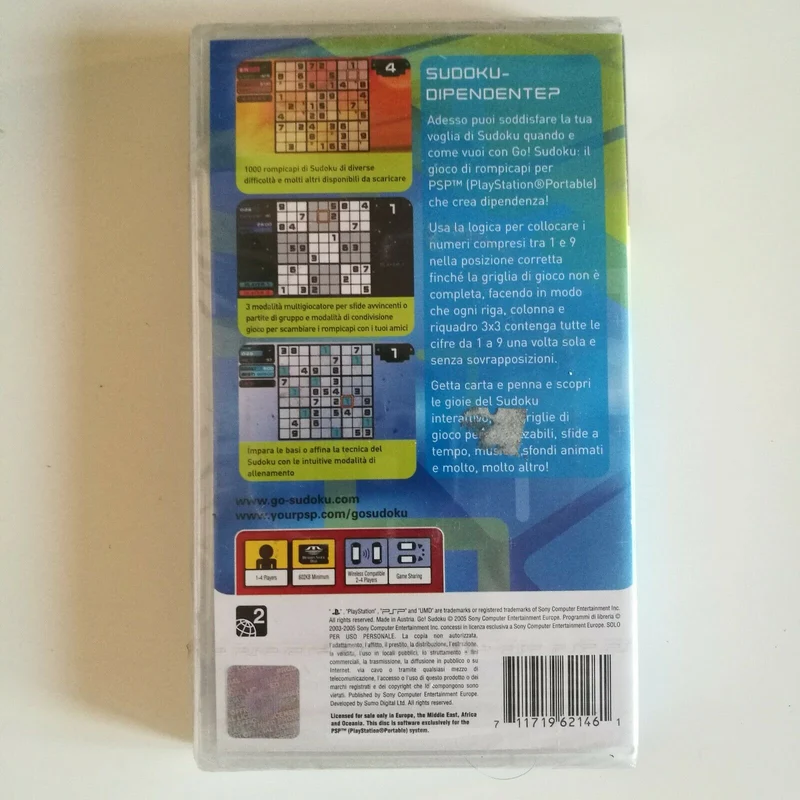 GO! SUDOKU PSP (versione italiana)