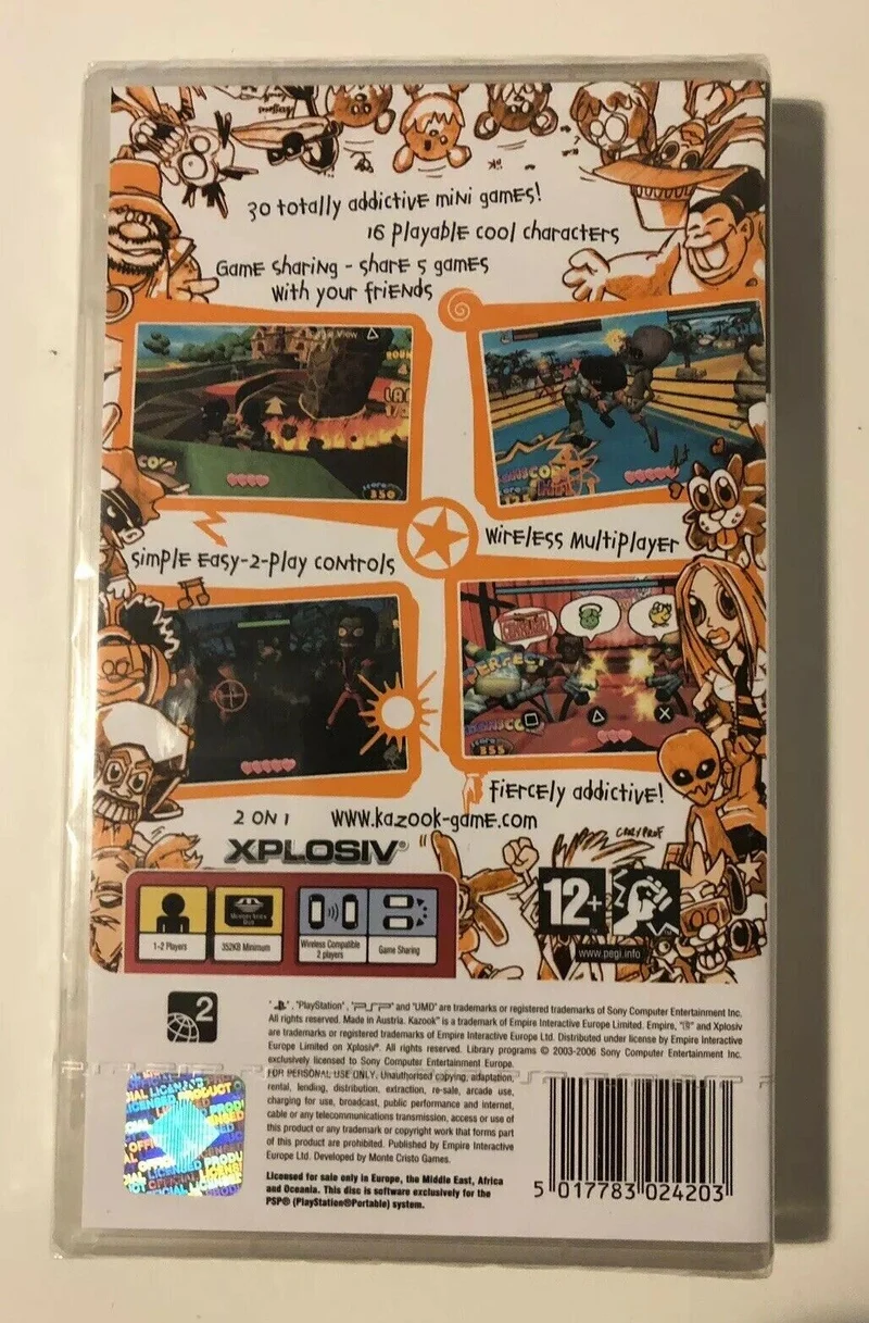 KAZOOK PSP (versione inglese)