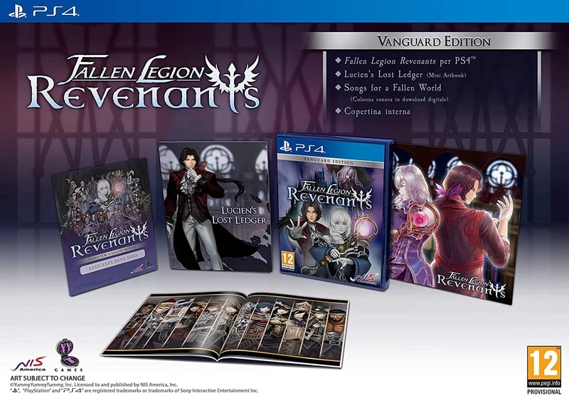 Fallen Legion Revenants Vanguard Edition Playstation 4 Edizione Italiana