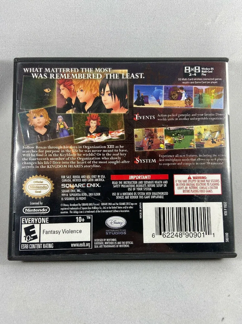 KINGDOM HEARTS 358/2 DAYS NINTENDO DS (versione americana)
