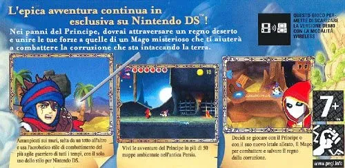 PRINCE OF PERSIA THE FALLEN KING NINTENDO DS (versione italiana)
