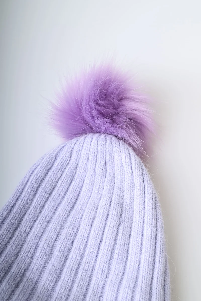Berretto con pompon