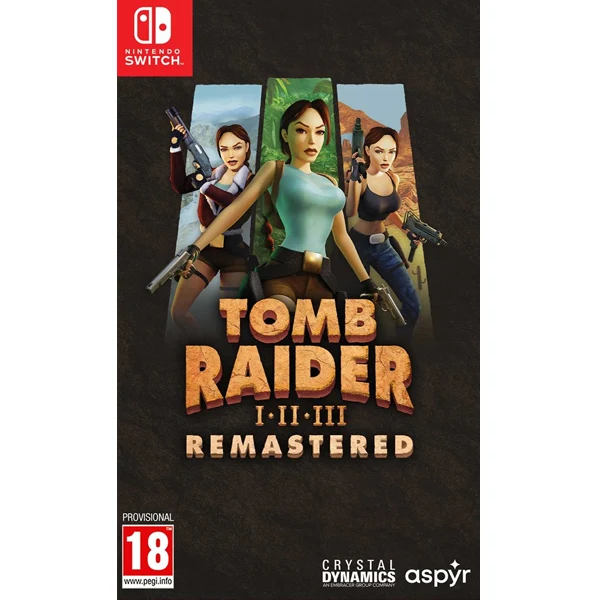 Tomb Raider 1-3 Remastered Switch - Usato