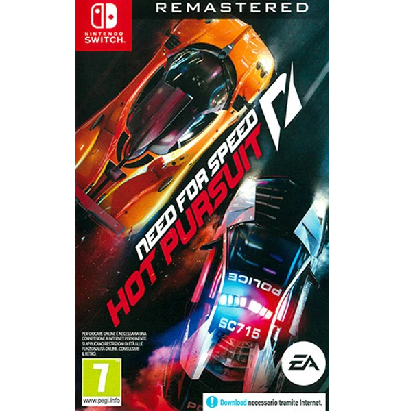 Need for Speed Hot Pursuit Remastered Switch - Usato