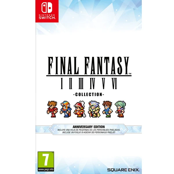 Final Fantasy 1-6 Collection Anniversary Edition Switch - Usato