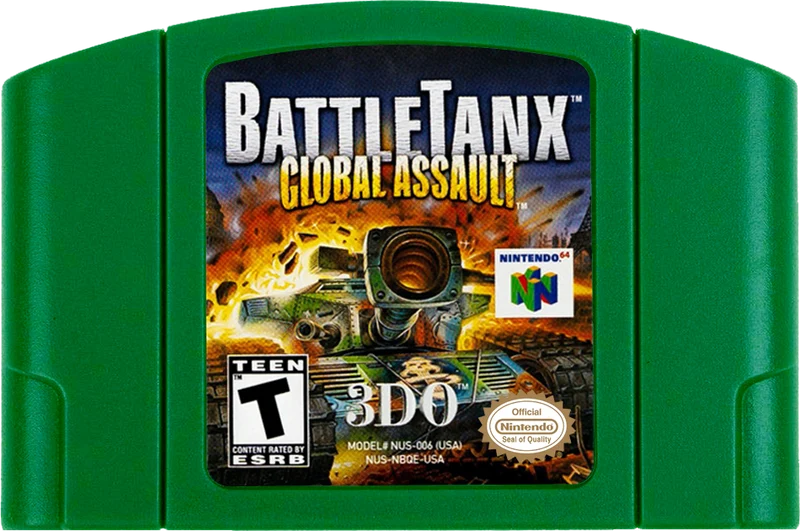 Battletanx Global Assault - (Game Only) (Nintendo 64)