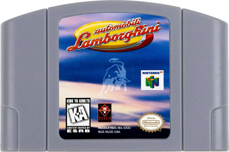 Automobili Lamborghini - (Game Only) (Nintendo 64)